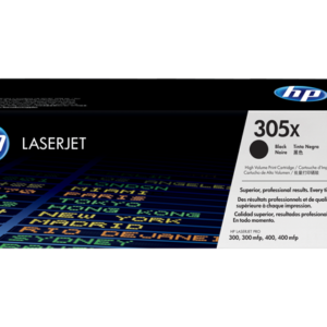 HP 305X BLACK TONER 4000 PAGE YIELD FOR M451 M375 M475
