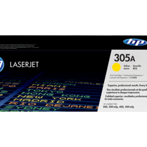 HP 305A YELLOW TONER 2600 PAGE YIELD FOR M451 M375 M475