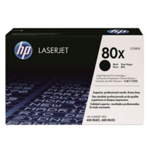 HP 80X BLACK TONER 6900 PAGE YIELD FOR M401