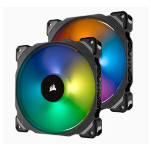 The CORSAIR ML140 PRO RGB PWM fan combines unrivaled performance and low noise operation with vibrant RGB lighting controlled by the included Lighting Node PRO in CORSAIR LINK software. By utilizing ultra-low friction magnetic levitation bearing technology
