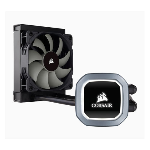The Hydro Series H60 is an all-in-one liquid CPU cooler with a 120mm radiator built for low-noise liquid CPU cooling and bold styling with a white LED-lit pump head. Compatible with all current AM4