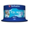 Shop for CMV41908Verbatim - available at Go Tech Deals Verbatim CD-R 700MB 50Pk White InkJet 52x Superior ink absorption on high-resolution 5
