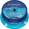 VerbatimVerbatim CD-R 700MB 25Pk Spindle 52xCDR/RW Media