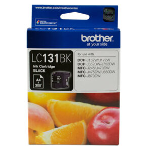 This Brother LC-131 ink is perfect for restocking your compatible Brother printer. The cartridge contains Brother Innobella ink and is designed to produce rich colours and long lasting results. It is also designed to work optimally with your Brother printer