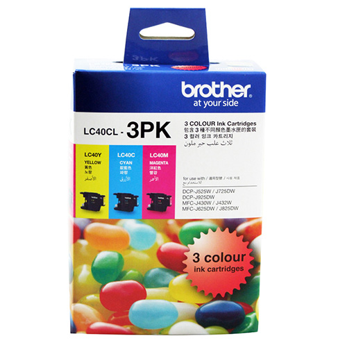 Brother LC-40 Colour Value Pack