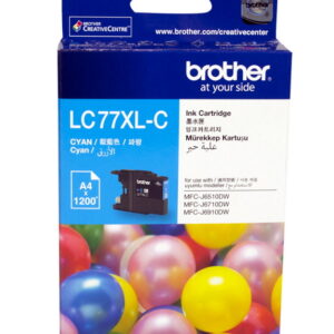 This Brother LC-77XL Ink Cartridge has a high page yield of 1