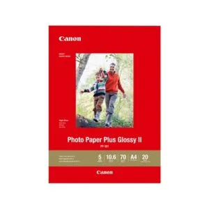 CanonCANON PP301A4 20 SHTS A4 275 GSM PHOTO PAPER PLUS GLOSSY IIPaper & Media