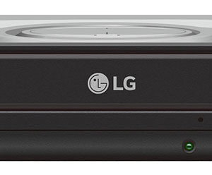 LG GH24NSD1 24x SATA Internal DVD-RW Burner Writer Black Optical Drive OEM M-DISC Support Silent Play Jamless Play Cyberlink Power2Go 2yrs warranty