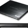 LG GP60NB50 8x Ultra Slim Portable External USB DVD Drive Burner - M Disc Silent Play Jamless Play (LS) > Verbatim 98938 External Slimline – LG DVL-GP60NB50 External DVD & Blu-Ray Drive Product Image