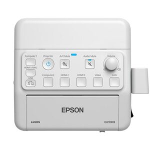 EPSON PROJECTOR CONTROL BOX WITH AUDIO CONTROL & CABLE MANAGEMENT - 2X HDMI