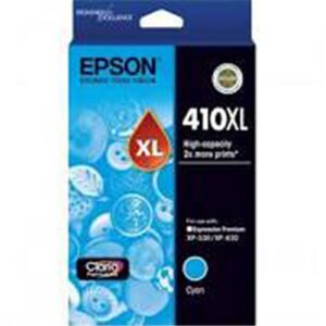 EPSON 410XL HIGH CAP CLARIA PREMIUM CYAN INK CART XP-530 XP-630