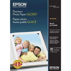 EPSON PREMIUM GLOSSY PHOTO PAPER 4X6 20 SHEET