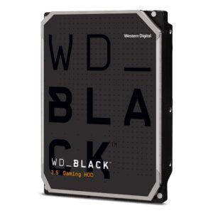 Western Digital WD Black 1TB 3.5" HDD SATA 6gb/s 7200RPM 64MB Cache CMR Tech for Hi-Res Video Games 5yrs Wty