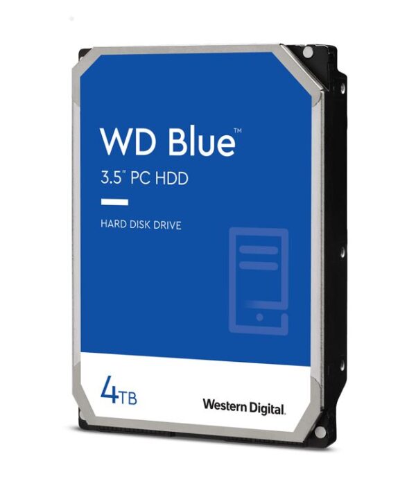 Western Digital WD Blue 4TB 3.5" HDD SATA 6Gb/s 5400RPM 256MB Cache SMR Tech 2yrs Wty