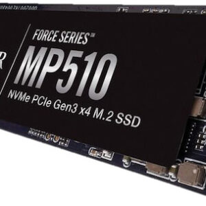 Corsair Force MP510 240GB NVMe PCIe SSD M.2(2280) - 3D TCL NAND 3100/1050 MB/s 240/180K IOPS 1.8mil Hrs MTBF 5yrs wty