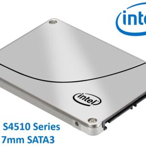 Intel DC S4510 2.5" 480GB SSD SATA3 6Gbps 3D2 TCL 7mm 560R/490R MB/s 95K/18K IOPS 1.4xDWPD 2 Mil Hrs MTBF Data Center Server 5yrs Wty