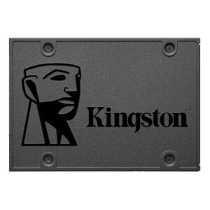 Kingston A400 480GB 2.5' SATA3 6Gb/s SSD - TLC 500/450 MB/s 7mm Solid State Drive 1M hrs MTBF 3yrs <500GB – Kingston HBK-SA400S37-480G 2.5' SATA SSD Product Image