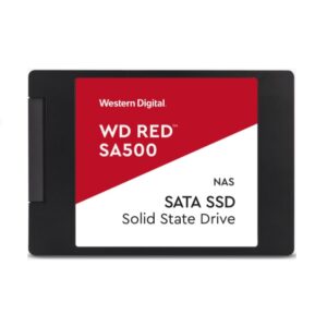 Western Digital WD Red SA500 2TB 2.5" SATA NAS SSD 24/7 560MB/s 530MB/s R/W 95K/85K IOPS 1300TBW 2M hrs MTBF 5yrs wty