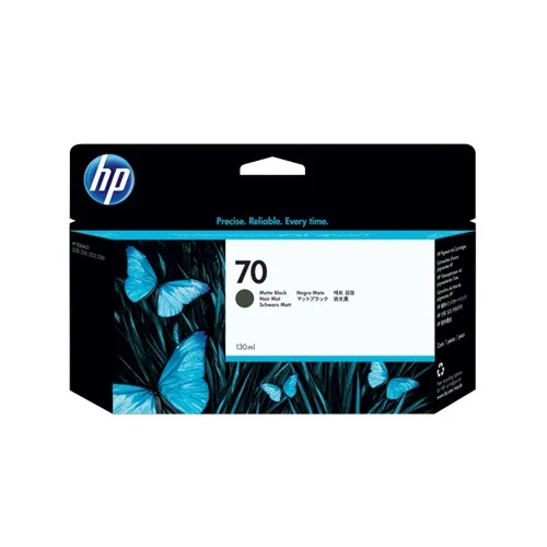 HPHP 70 MATTE BLACK INK 130ML C9448A FOR Z2100 3100 3200Large Format InkJet Cartridges
