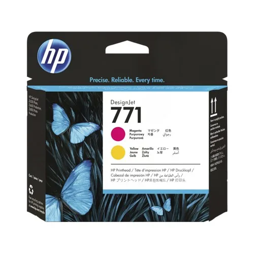 HPHP 771 MAGENTA YELLOW DESIGNJET PRINTHEADLarge Format Printhead