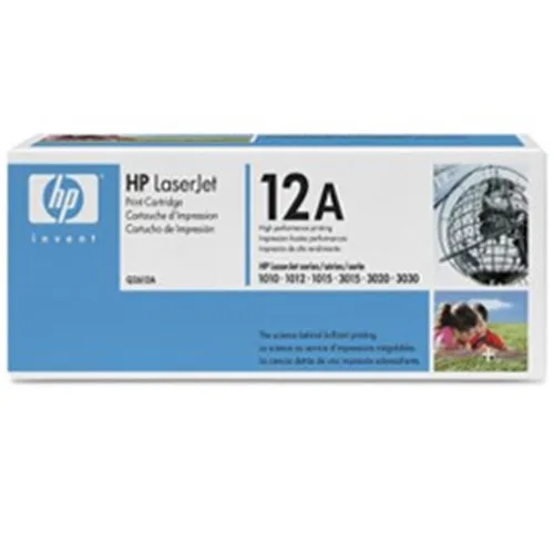 HPHP 12A BLACK TONER 2000 PAGE YIELD FOR LJ 10XX 30XX M1319FLaser Toner