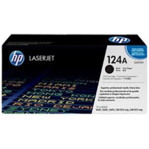 HP 124A BLACK TONER 2500 PAGE YIELD FOR CLJ 1600 2600 & 2605