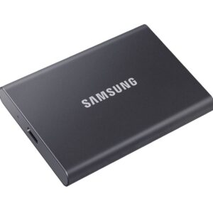 Samsung T7 2TB Portable External SSD 1050MB/s 1000MB/s R/W USB3.2 Gen2 Type-C 10Gbps V-NAND Shock Resistant Password Protection Win Mac 3yrs wty