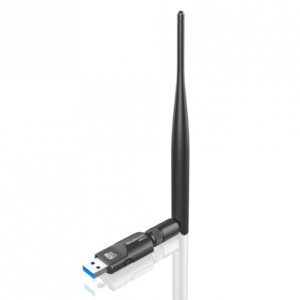 Simplecom NW621 AC1200 WiFi Dual Band USB3.0 Adapter with 5dBi High Gain Antenna