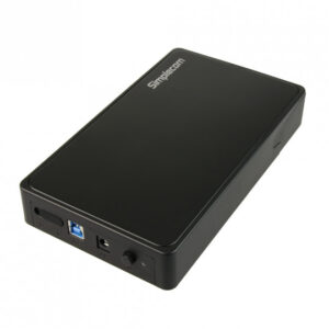 Simplecom SE325 Tool Free 3.5" SATA HDD to USB 3.0 Hard Drive Enclosure - Black Enclosure