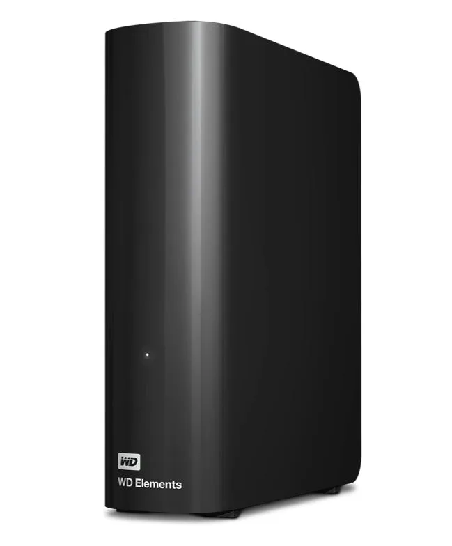 Western Digital WD Elements Desktop 16TB USB 3.0 3.5' External Hard Drive - Black Plug & Play Formatted NTFS for Windows 10/8.1/7 – Western Digital HXWD-ELM35-16TB 3.5' Desktop External Product Image