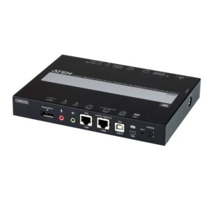 Aten 1-Local/Remote Share Access Single Port 4K DisplayPort KVM over IP with Audio and Virtual Media