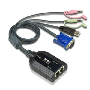The KA7178 KVM Adapter Cable connects the KVM switch to the video