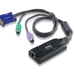 The KA7520 PS/2 KVM Adapter Cable connects the KVM switch to the video
