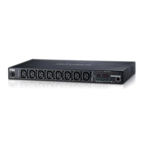 The PE8208 eco PDU is intelligent PDUs that contains 8 AC outlets and is available in various IEC or NEMA socket configurations. It provides secure