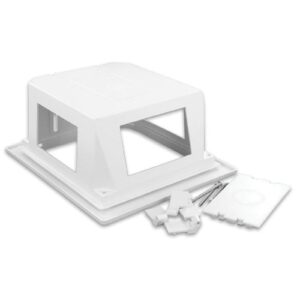 REB - RECESSED ENTERTAINMENT BOX - INCLUDES LOW PROFILE FRAME / COVER