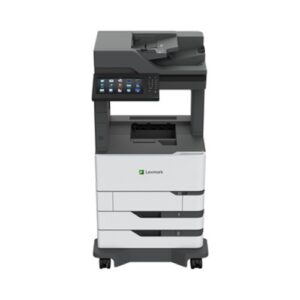 Lexmark MX826ADE A4 Duplex Monochrome Multifunction Laser Printer Up to 70 PPM E-Task 10 Class Colour Touch Screen