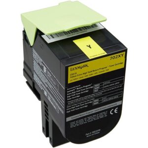 Lexmark High Yield Return Programme Toner Cartridge for C2425 & MC2640 Printer Series 2300 Pages Yield Yellow