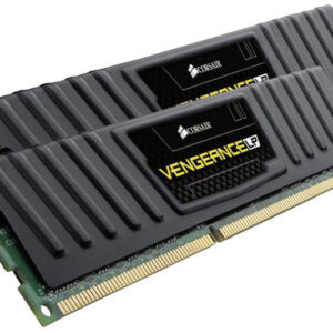 Corsair 16GB (2x8GB) DDR3 1600MHz Vengeance Low Profile Black