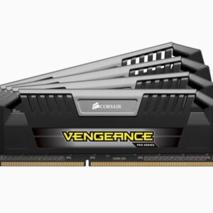 Corsair Vengeance Pro 32GB (4x8GB) DDR3 1600MHz C9 Desktop Gaming Memory Black