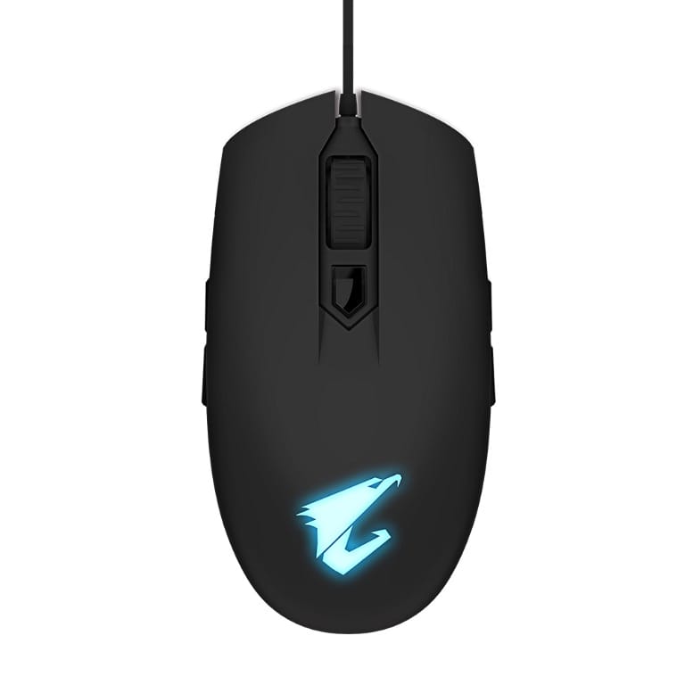 Gigabyte AORUS M2 Optical Gaming Mouse USB Wired 6200 dpi 12K fps 50g 3D Scroll 50 million click Matte Black RGB Fusion On-the-fly DPI Adjustment – Gigabyte MIG-AORUSM2 Gaming Product Image