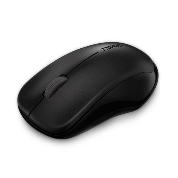 RAPOO 1620 2.4G Wireless up to 10 Meters and 360 degrees coverage Mouse Black