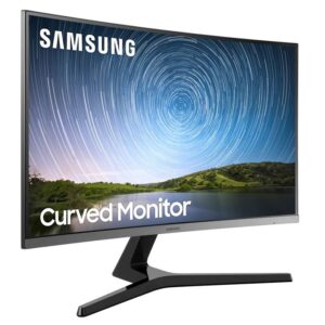 Samsung R500 32" 75Hz FHD FreeSync Curved Gaming Monitor 1920x1080 4ms 16.7M 1500R Tilt VESA D-Sub HDMI Bezeless Game Mode Eye Save Mode Flicker Free
