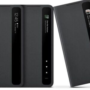 Samsung Galaxy S21+ 5G Smart Clear View Cover - Black (EF-ZG996CBEGWW)
