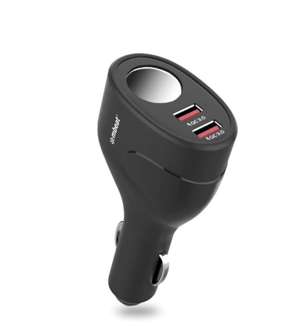 The adaptor with the most; ideal for powering in-car portable electronics and smart devices.