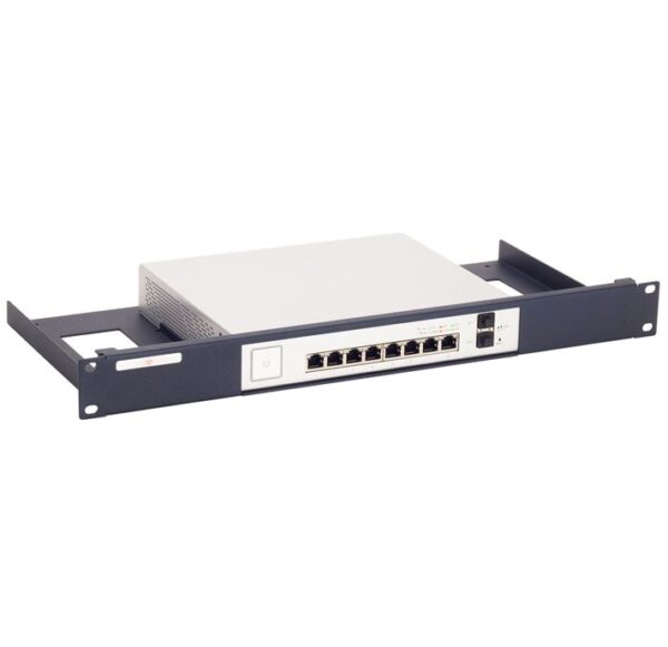 The RM-UB-T2 gives you the ability to mount your Ubiquiti desktop appliances in a 19" rack. The rack is tailored specifically for the listed models to guarantee a perfect fit. In addition