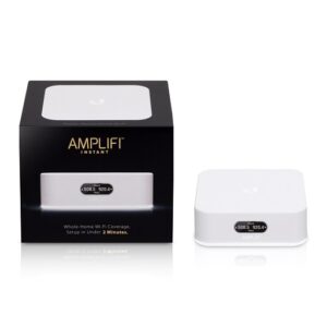 The AmpliFi Instant Router features an easy-to-use touchscreen display