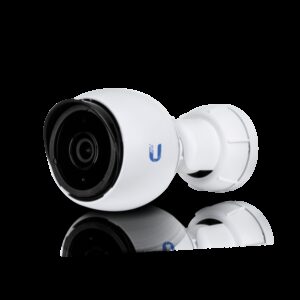 Versatile 4 MP (1440p) indoor/outdoor bullet camera with 24 FPS video for day or night surveillance with infrared LEDs.