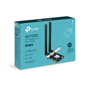 TP-Link Archer T2U AC600 Wireless Dual Band USB Adapter 2.4GHz (150Mbps) 5GHz (433Mbps) 1xUSB2 802.11ac 1x Omni Directional Antenna WPS button