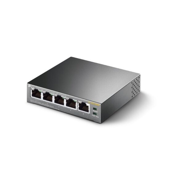 TP-Link TL-SG1005P 5-Port Gigabit Desktop Switch with 4-Port PoE 56W