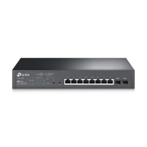TP-Link TL-SG2210MP JetStream 10-Port Gigabit Smart Switch with 8-Port PoE+ With Omada SDN Supported